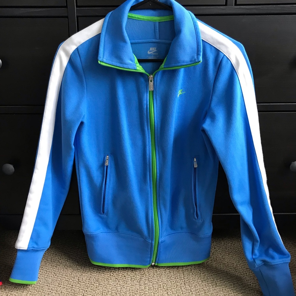 Nike Sports Jacket Blue